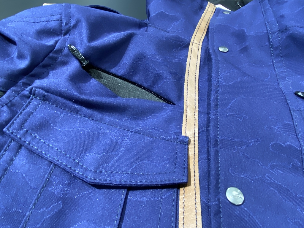 クシタニ レイジャケット パーカー LL サックス（ライトブルー