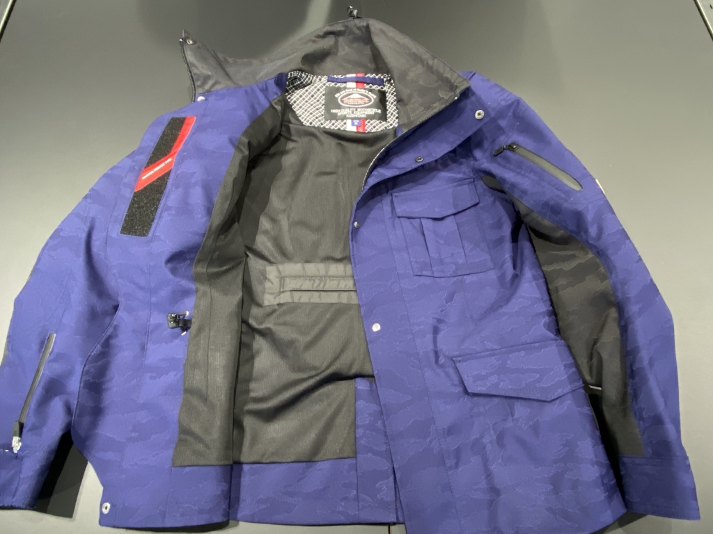 クシタニ レイジャケット パーカー LL サックス（ライトブルー