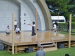 薪能 前日