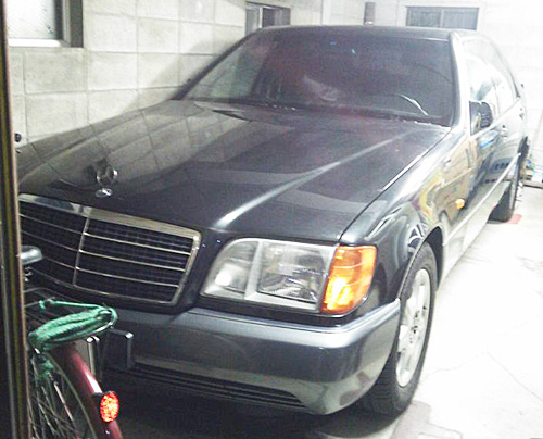W140ベンツフロント