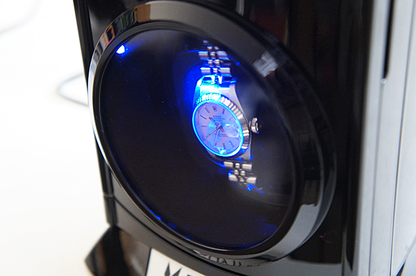 ロレックスデイジャストのLED照明