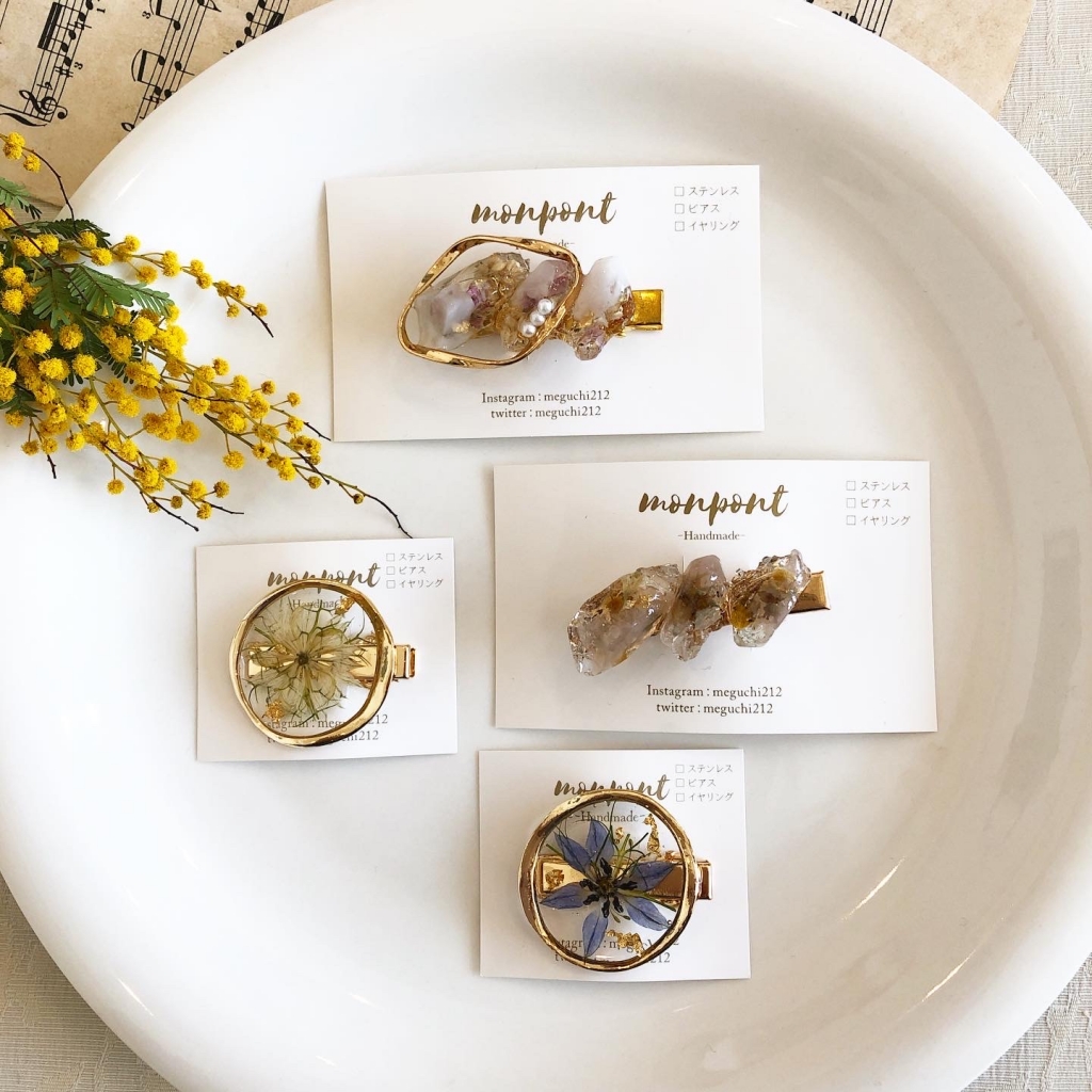 フラワー♡レジンアクセサリー | 大人可愛い雑貨屋 monami