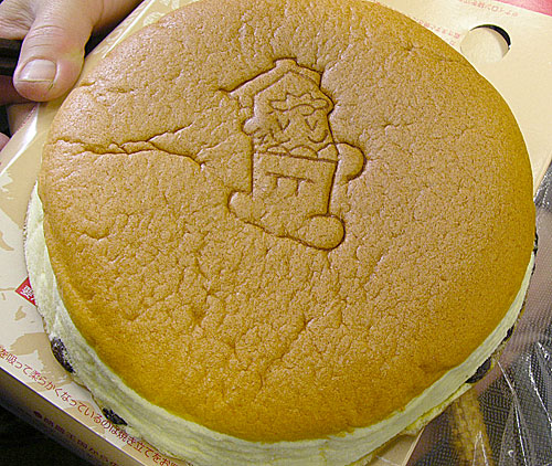 焼きたてチーズケーキ