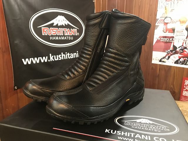 KUSHITANI バイク用レディース ネオブーツ24cm黒 K-4535 ネオブーツ クシタニ｜KUSHITANI JAPAN