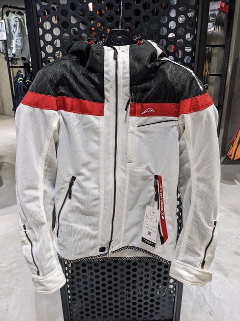 K-2402 フルメッシュパーカージャケット全色入荷しました