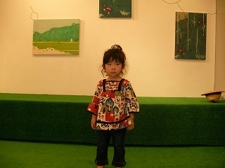 スンコロ個展にて