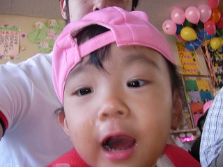 二葉。運動会で休憩中