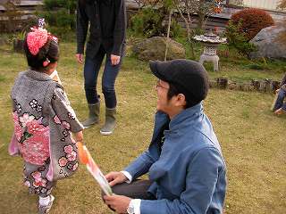 こりに千歳飴