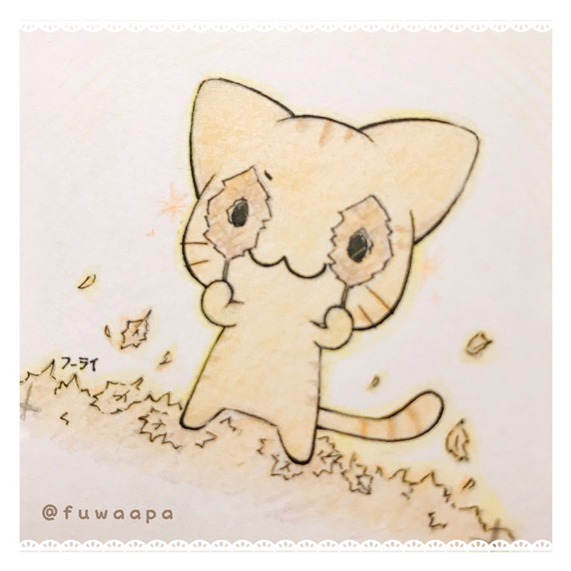 ぬこいろいろ。ミニ原画