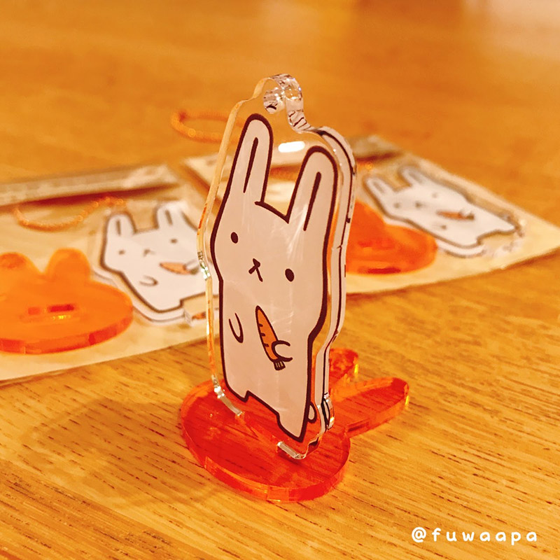 まな板うさぎアクリルスタンド