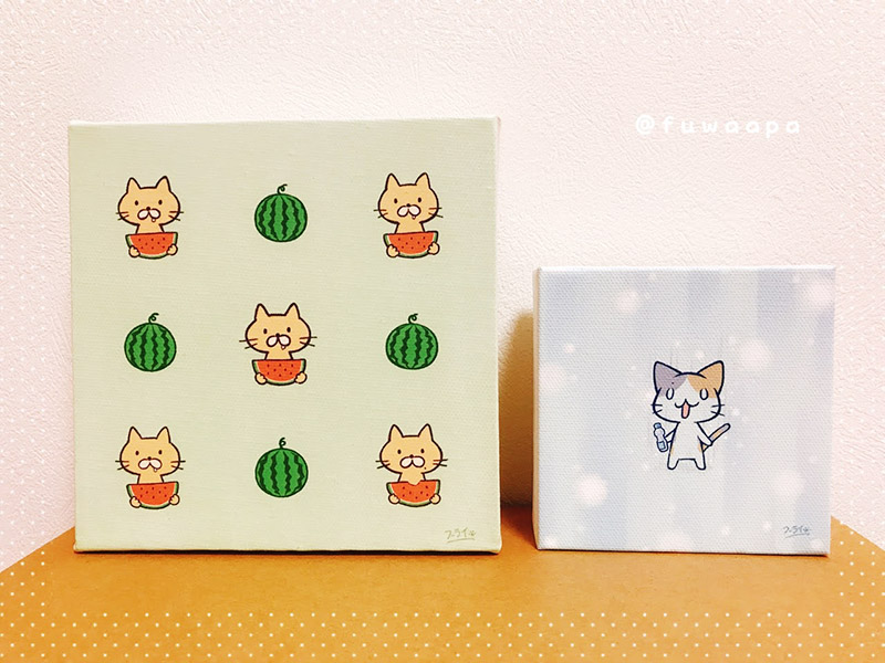 キャンバスイラスト