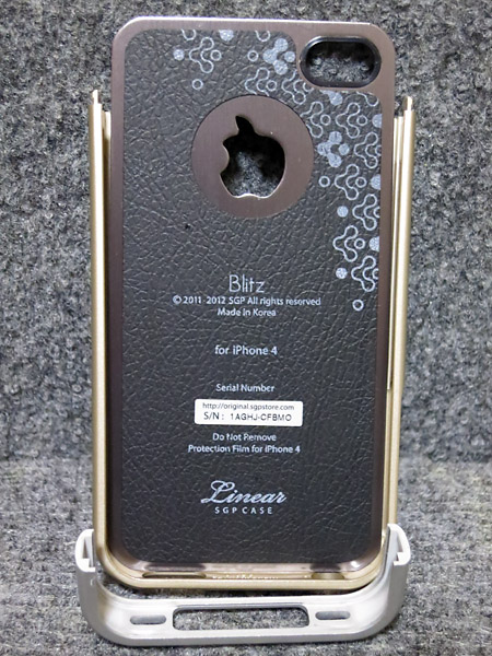 SPIGEN SGP Linear Blitz 【 ガンメタル 】