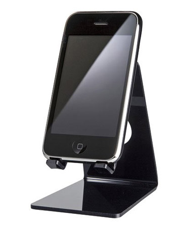 iPhone iPod対応デスクスタンド サンワサプライPDA-STN2BK