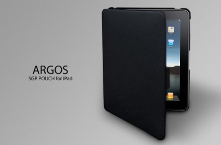 iPadケースレザーケース『ARGOSアルゴス【ブラック】for Apple iPad』