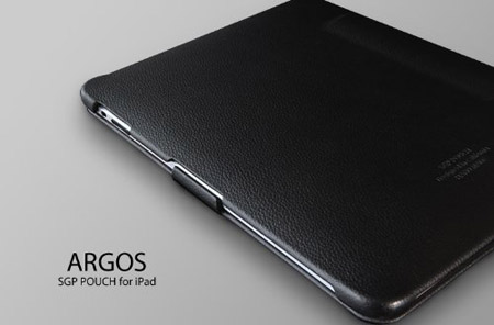 iPadケースレザーケース『ARGOSアルゴス【ブラック】for Apple iPad』