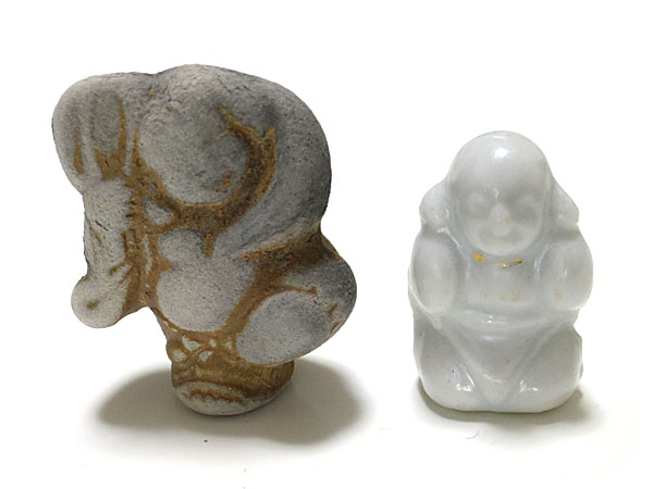 中国美術 布袋様 真鍮骨董 銅製唐物 七福神 大 縁起