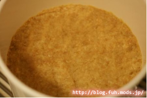 表面を平らに(手作り味噌)