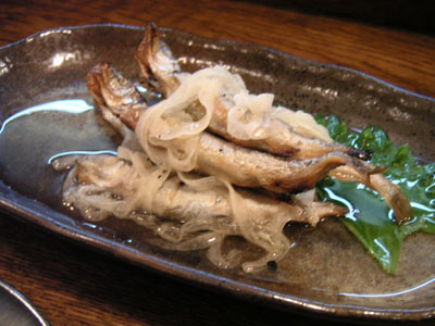 南蛮漬け−アジでしたっけ?