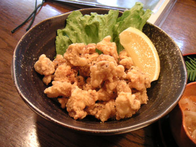 揚げ物もいっときましょう