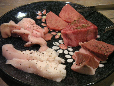 上タン・イチボ・ハツ・赤センマイ・上ミノ