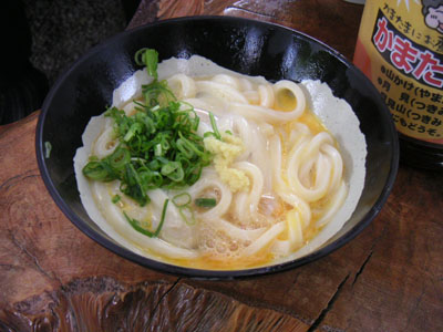 玉子が半分固まってたよ