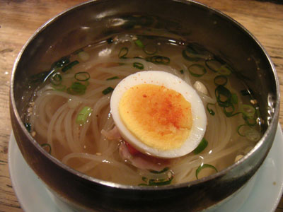 お口直しの冷麺