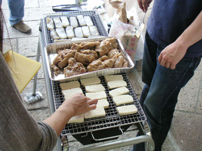 こんにゃく、焼きテビチ、島とうふ