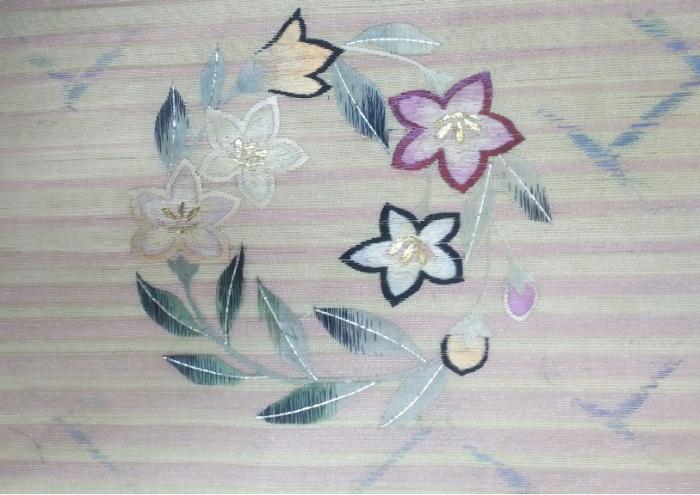 アンティーク 丸帯 夏帯 絽 鯉のぼり 薔薇 刺繍 正絹 | www.avredentor