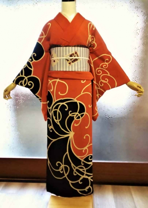 訪問着　モダンな雰囲気 モダンスタイルの訪問着 | はきもの・きもの 弥生 ブログ