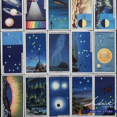 Andart 】WILLS'S CIGARETTES『 ROMANCE OF THE HEAVENS 』