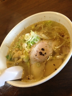 どさん娘ラーメンの塩ラーメン