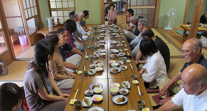 民宿馬場昼食