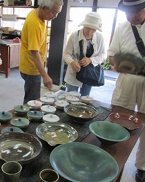 一の瀬焼店内