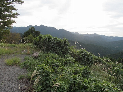 奥八女県境の山々