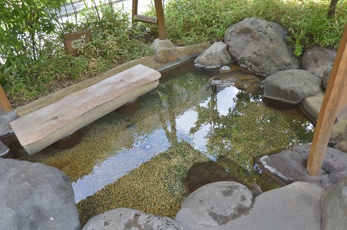 秀峰館 足湯