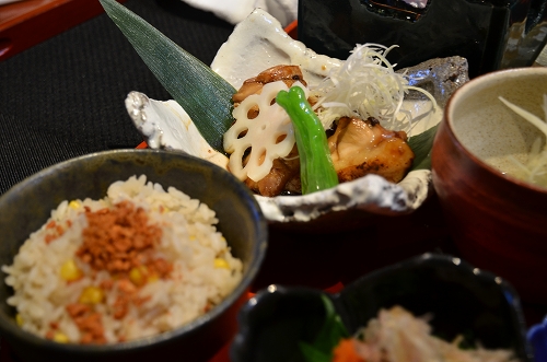 虎乃湯 夕食