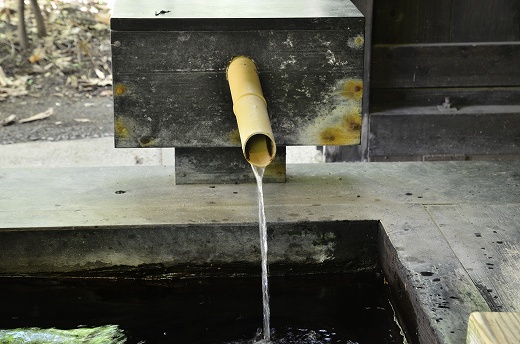 筋湯温泉の足湯
