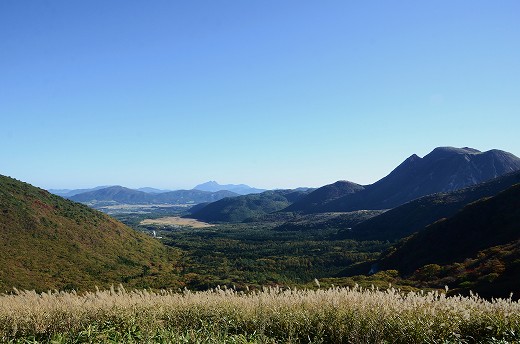 くじゅう連山 紅葉 2015