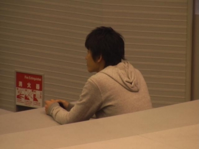 後姿