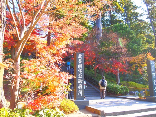 鎌倉紅葉めぐり1 北鎌倉 天園ハイキングコース まったりいこう