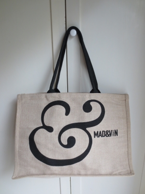 デンマーク コペンハーゲン Magasin マガシンの ジュートバッグ エコバッグ