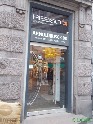 デンマークの書店 本屋 アーノルド・ブスク Arnold Busck