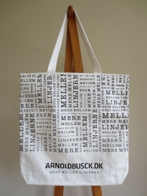 デンマークの書店 本屋 アーノルド・ブスク Arnold Busck トートバッグ エコバッグ