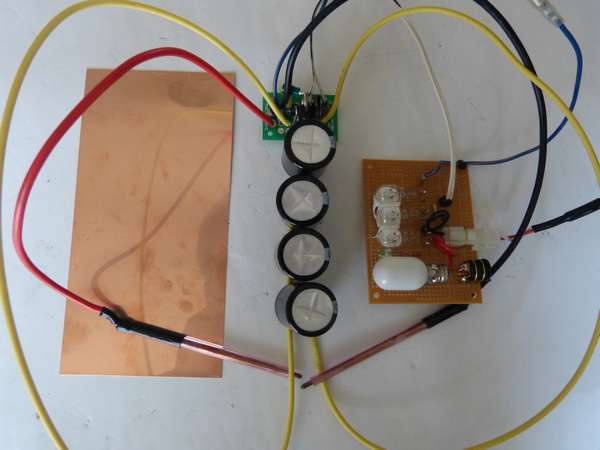ミニミニスポット溶接機試作中