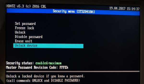 04 Unlock device