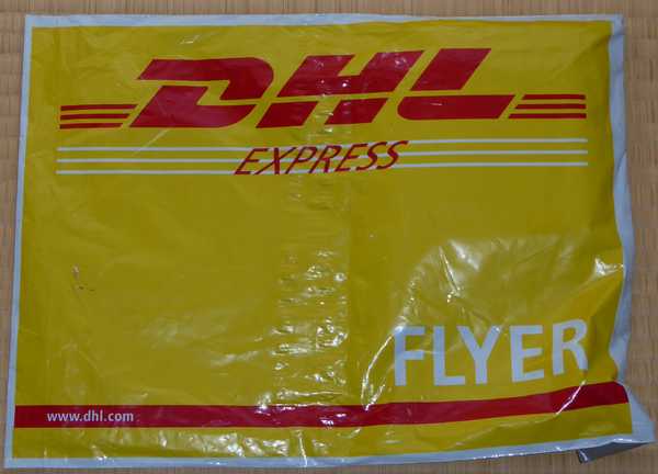 DHL直営で届いた