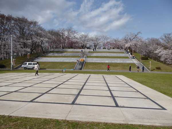 天童公園将棋盤