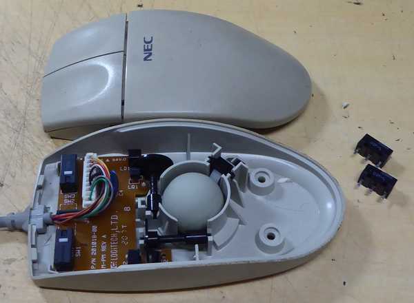 PC－98用マウスのマイクロスイッチ交換 | Kuniのもろもろブログ