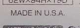 MADE IN U.S.A. の文字が!