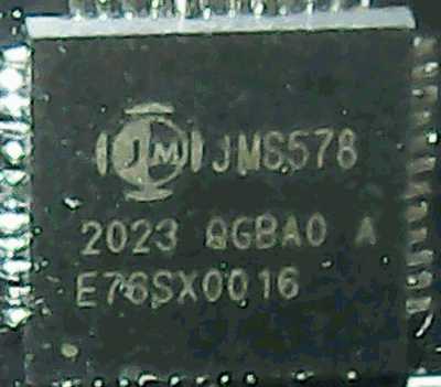 3 透明な 2.5インチ HDDケース チップは JMS578 3 透明な 2.5インチ HDDケース チップは JMS578